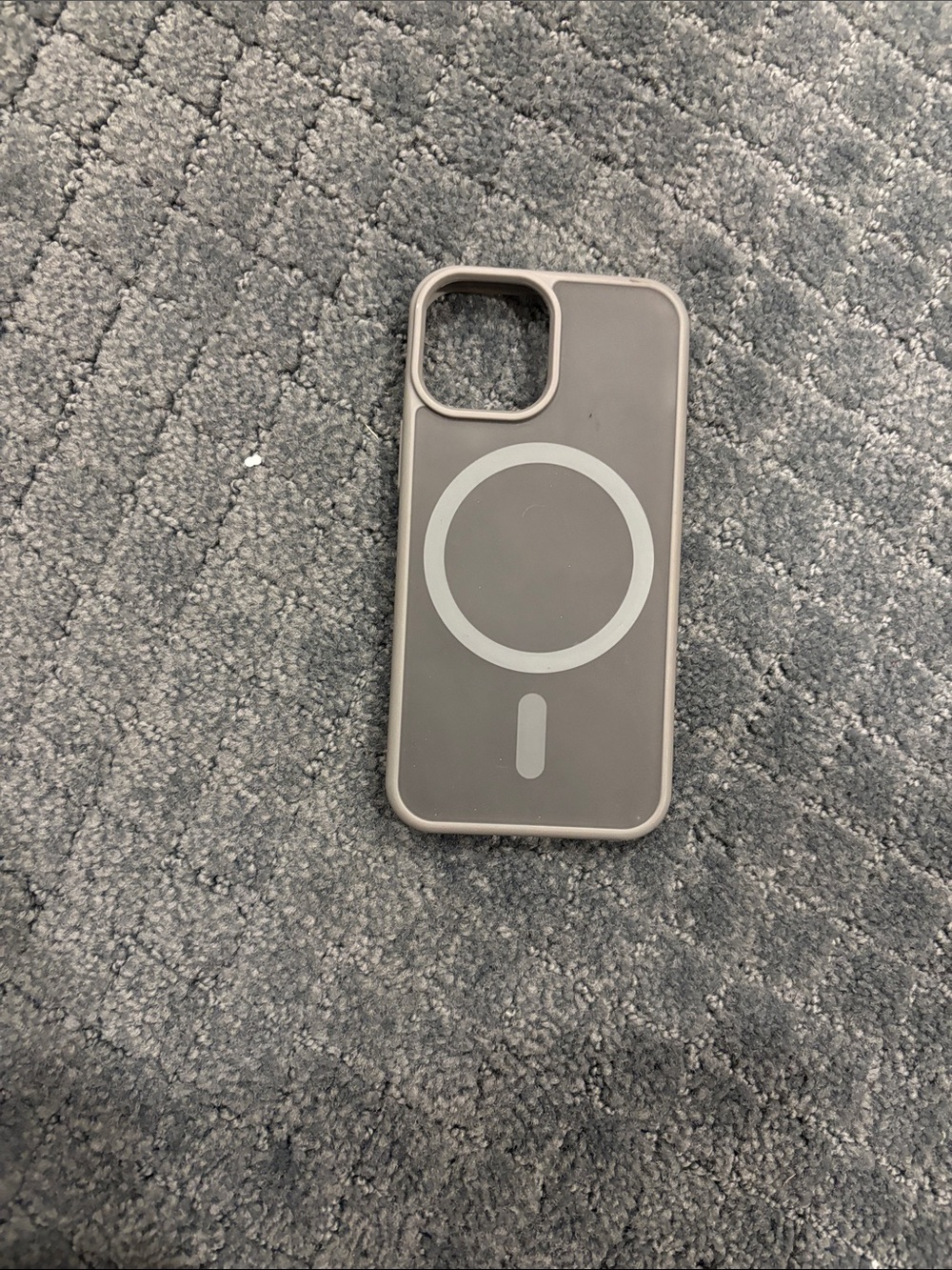 Apple MagSafe Compatible Taupe/Grey iPhone 12 mini Case
